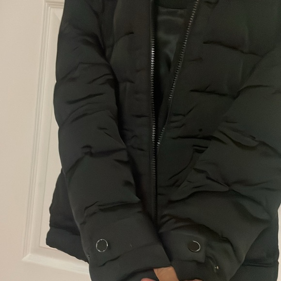 Zara Black Outerwear Puffer Jacket - Picture 14 of 17